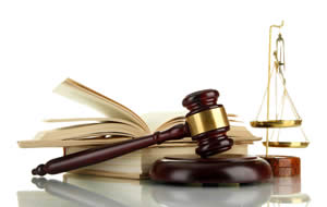 Gavel representing legal services